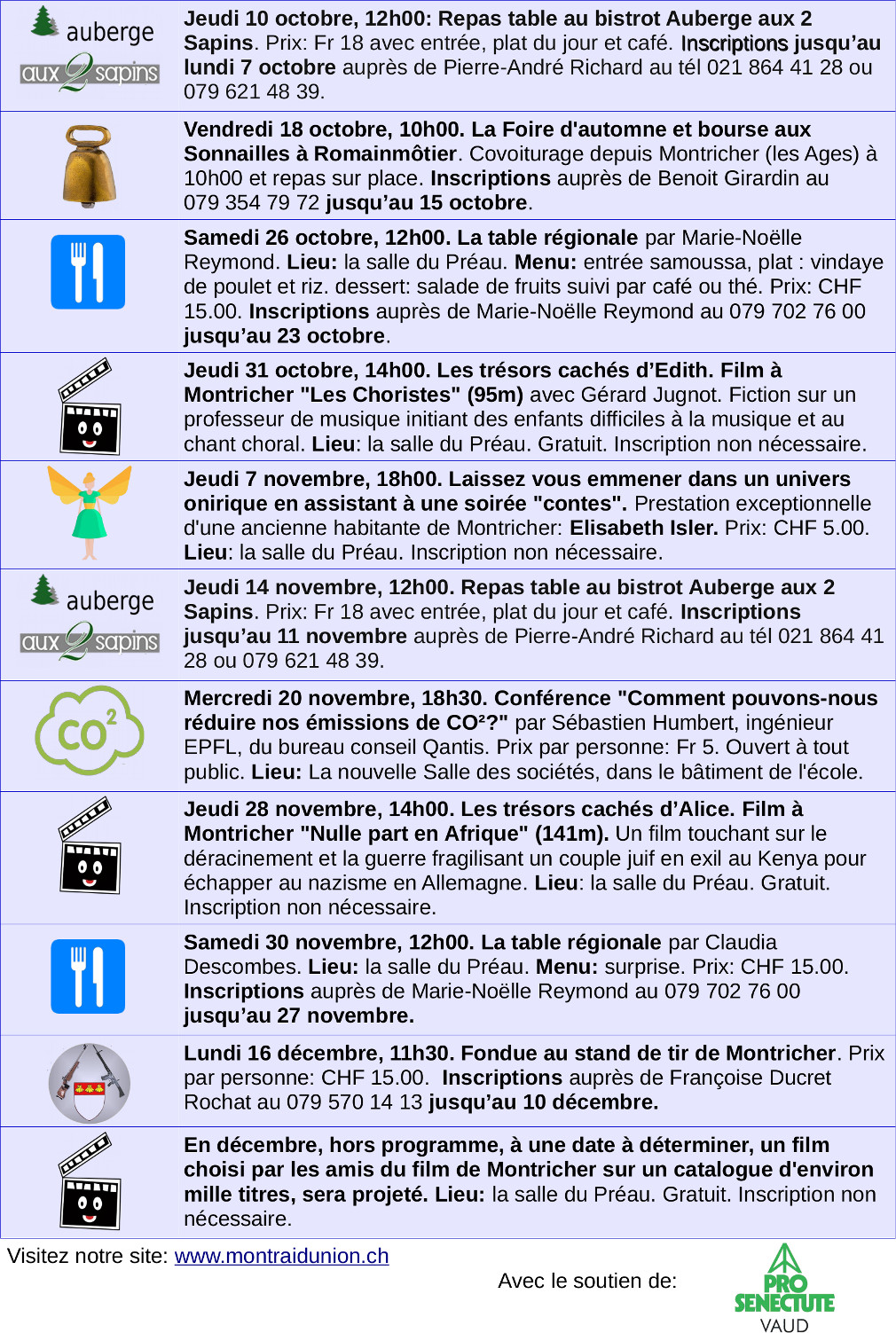 Programme Montraid union mi mars aout 2019 page2