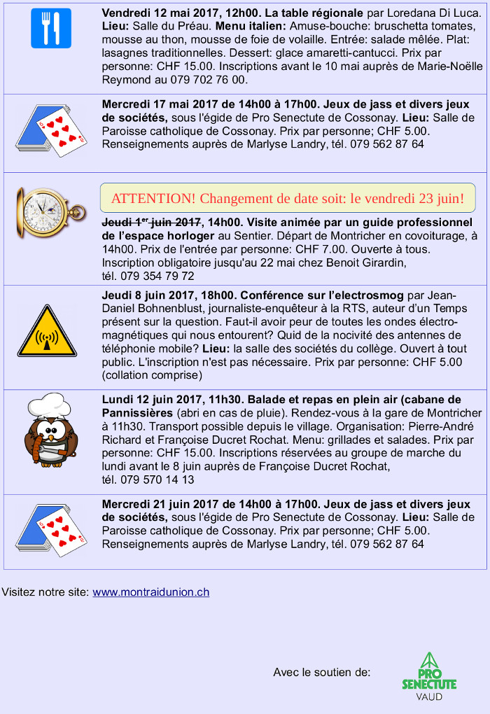 Programme Montraid union avril juin 2017 page2