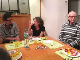 Repas canadien inter-générationnel par Marie-Noëlle Reymond